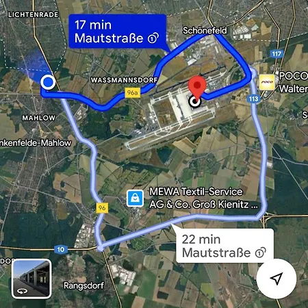 Apartment Sunny Attic & Close To Ber Airport Blankenfelde-Mahlow
